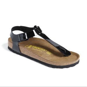 Birkenstock Kairo Black Patent Leather Sandals